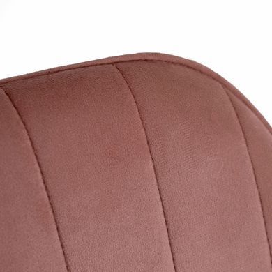 Стул офисный поворотный бархатный MEBEL ELITE TOM Velvet Розовый фотография
