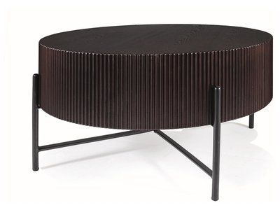 Журнальный столик TUCA Signal 80x80 Темный Орех фотография