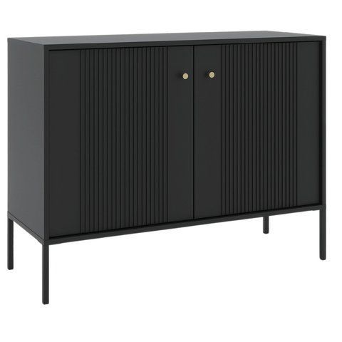 Комод MEBEL ELITE SOFT 104 Чорний фотографія
