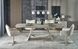 Стіл розкладний ARMANI Halmar 165(241)x90 Травертин/кашемір
