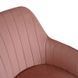 Стул офисный поворотный бархатный MEBEL ELITE TOM Velvet Розовый