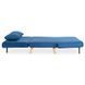 Диван розкладний MEBEL ELITE MARRY 2 Velvet Синій