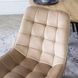 Стул бархатный MEBEL ELITE RICK Velvet, Бежевый