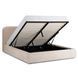 Кровать двуспальная MEBEL ELITE BRISTOL 160x200 см Беж