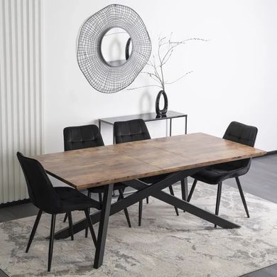 Стол раскладной MEBEL ELITE HAMILTON 160(200)х90 Дуб рустик фотография