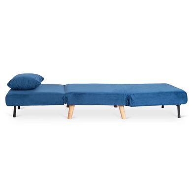 Кресло раскладное MEBEL ELITE MARRY Velvet Синий фотография