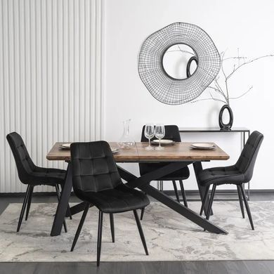 Стол раскладной MEBEL ELITE HAMILTON 160(200)х90 Дуб рустик фотография