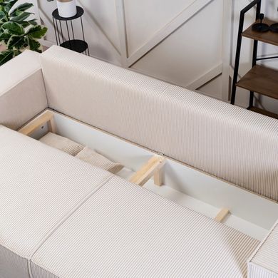 Диван MEBEL ELITE AMIR 247 см Беж фотографія
