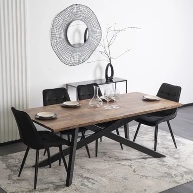 Стол раскладной MEBEL ELITE HAMILTON 160(200)х90 Дуб рустик фотография