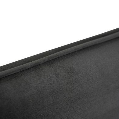 Ліжко двоспальне оксамитове MEBEL ELITE NICEAVelvet 90x200 см Сірий фотографія