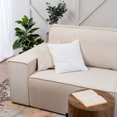 Диван MEBEL ELITE AMIR 247 см Беж фотографія
