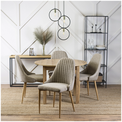 Стул MEBEL ELITE TORINO ткань Бежевый фотография