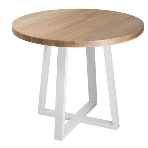 Стіл PLATO Lovko120 x 120 Білий фотографія