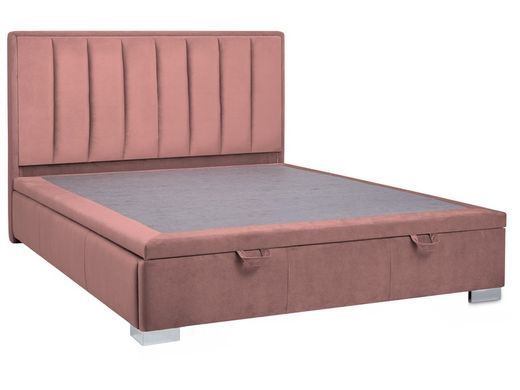 Ліжко Marani Velvet Signal 160x200 Антично-рожевий фотографія