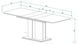 Стол раскладной CRYSTAL D/S MAX Intarsio 160(220)x90 стоун бейж/шелковый камень