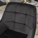 Стілець оксамитовий поворотний MEBEL ELITE MIA Velvet Чорний