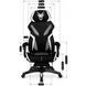 Стул офисный поворотный MEBEL ELITE MAXIMO, черный / белый