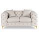 Диван MEBEL ELITE SORRENTO 2S Кремовое