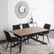 Стол раскладной MEBEL ELITE HAMILTON 160(200)х90 Дуб рустик