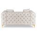 Диван MEBEL ELITE SORRENTO 2S Кремовое