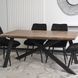 Стол раскладной MEBEL ELITE HAMILTON 160(200)х90 Дуб рустик