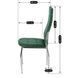 Стул бархатный MEBEL ELITE MOLLY Velvet Зеленый