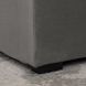 Кровать бархатная MEBEL ELITE MANDA Velvet 160x200 см Серый