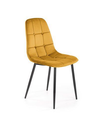 Стул K-417 Velvet Halmar Горчичный фотография