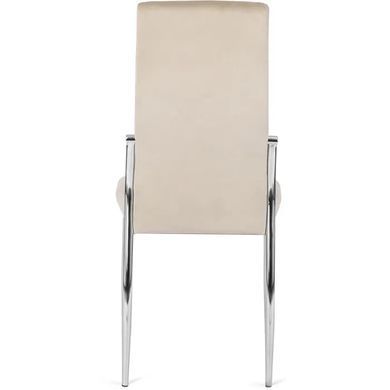 Стул бархатный MEBEL ELITE MOLLY Velvet Бежевый фотография