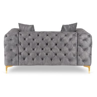 Диван MEBEL ELITE SORRENTO 2S Серый фотография