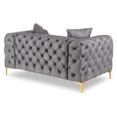 Диван MEBEL ELITE SORRENTO 2S Серый фотография