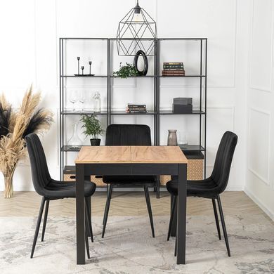 Стол раскладной MEBEL ELITE BEN 80(200)х80 см Дуб крафт фотография