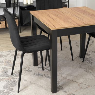 Стол раскладной MEBEL ELITE BEN 80(200)х80 см Дуб крафт фотография