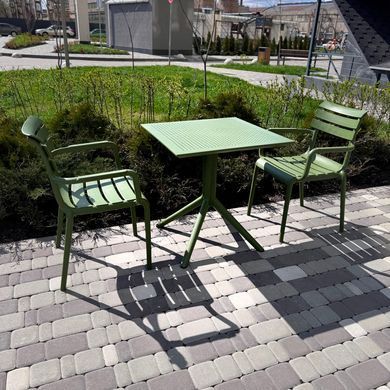 Комплект меблів для кафе Siesta Onto Paris with Sky 70 Olive Green