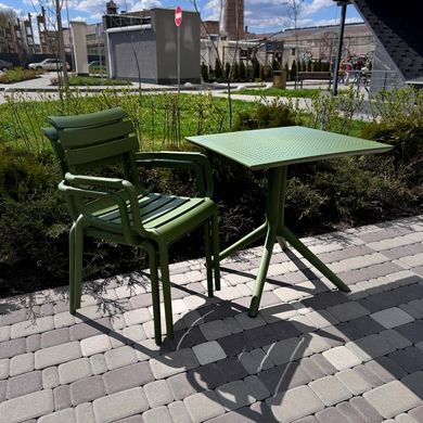 Комплект меблів для кафе Siesta Onto Paris with Sky 70 Olive Green