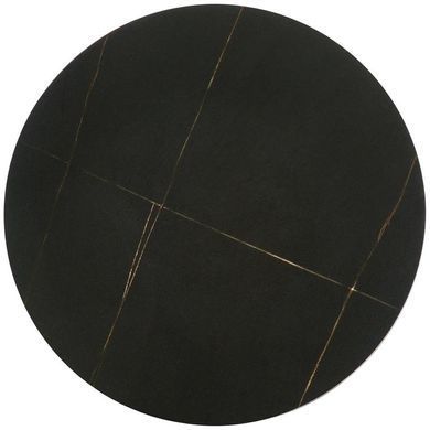 Журнальный столик VERDE Halmar 40x40 Черный Мрамор фотография