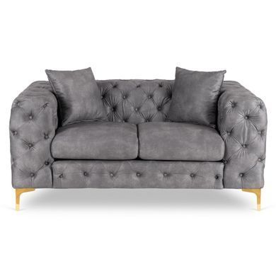 Диван MEBEL ELITE SORRENTO 2S Серый фотография