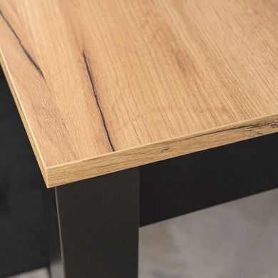 Стол раскладной MEBEL ELITE BEN 80(200)х80 см Дуб крафт фотография