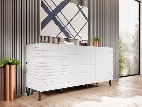 Комод NOVA Cama 155 Білий мат фотографія
