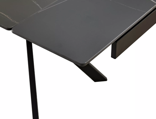 Стол Обеденный IMPERIA 160(220)x90 Signal Черный / Черный фотография