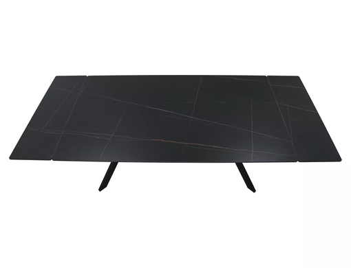 Стол Обеденный IMPERIA 160(220)x90 Signal Черный / Черный фотография