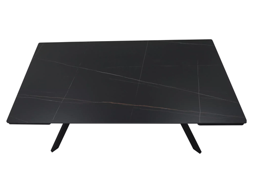 Стол Обеденный IMPERIA 160(220)x90 Signal Черный / Черный фотография
