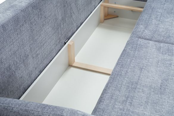 Диван раскладной LOOP Perfect Home Польша Серо-голубой фотография