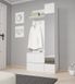 Передпокій з дзеркалом Perfect Home Грін / Green 3-дверний Білий фотографія
