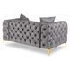 Диван MEBEL ELITE SORRENTO 2S Серый