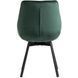 Стілець поворотний оксамитовий MEBEL ELITE LUNA Velvet Зелений