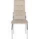 Стул бархатный MEBEL ELITE MOLLY Velvet Бежевый
