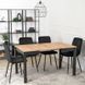 Стол раскладной MEBEL ELITE BEN 80(200)х80 см Дуб крафт