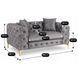 Диван MEBEL ELITE SORRENTO 2S Серый