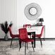 Стул бархатный MEBEL ELITE PERU Velvet, Бордовый